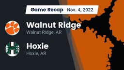 Recap: Walnut Ridge  vs. Hoxie  2022