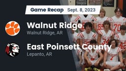 Recap: Walnut Ridge  vs. East Poinsett County  2023
