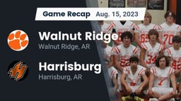 Recap: Walnut Ridge  vs. Harrisburg  2023