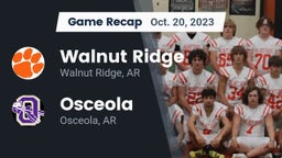 Recap: Walnut Ridge  vs. Osceola  2023