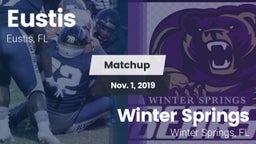 Matchup: Eustis vs. Winter Springs  2019