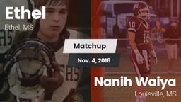 Matchup: Ethel vs. Nanih Waiya  2016