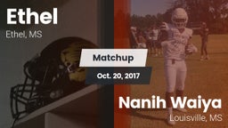 Matchup: Ethel vs. Nanih Waiya  2017