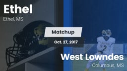 Matchup: Ethel vs. West Lowndes  2017