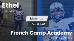 Matchup: Ethel vs. French Camp Academy  2018