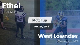 Matchup: Ethel vs. West Lowndes  2018