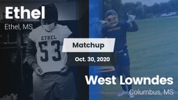 Matchup: Ethel vs. West Lowndes  2020