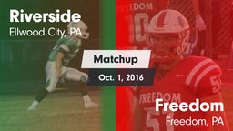 Matchup: Riverside vs. Freedom  2016