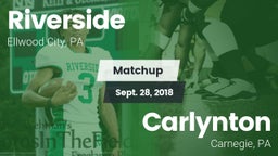 Matchup: Riverside vs. Carlynton  2018