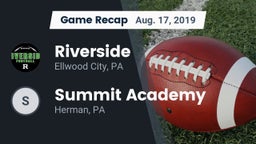 Recap: Riverside  vs. Summit Academy  2019