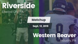Matchup: Riverside vs. Western Beaver  2019