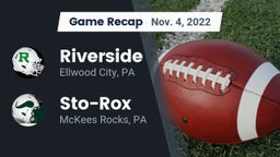 Recap: Riverside  vs. Sto-Rox  2022