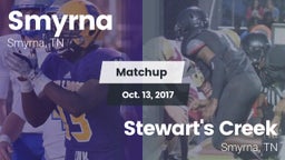 Matchup: Smyrna  vs. Stewart's Creek  2017
