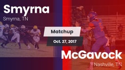 Matchup: Smyrna  vs. McGavock  2017