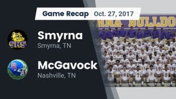 Recap: Smyrna  vs. McGavock  2017