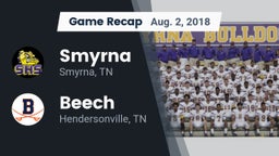 Recap: Smyrna  vs. Beech  2018