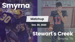 Matchup: Smyrna  vs. Stewart's Creek  2020