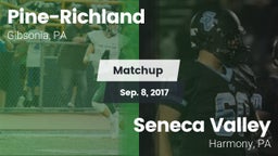 Matchup: Pine-Richland vs. Seneca Valley  2017