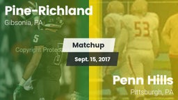 Matchup: Pine-Richland vs. Penn Hills  2017