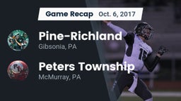 Recap: Pine-Richland  vs. Peters Township  2017