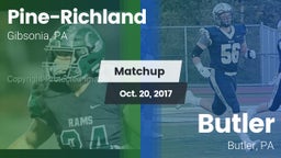 Matchup: Pine-Richland vs. Butler  2017