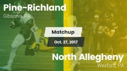 Matchup: Pine-Richland vs. North Allegheny  2017