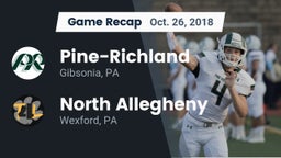 Recap: Pine-Richland  vs. North Allegheny  2018