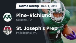 Recap: Pine-Richland  vs. St. Joseph's Prep  2018