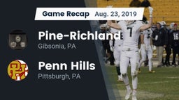 Recap: Pine-Richland  vs. Penn Hills  2019