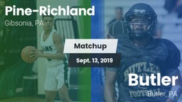 Matchup: Pine-Richland vs. Butler  2019
