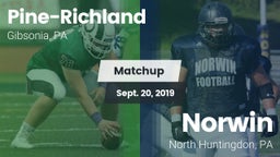 Matchup: Pine-Richland vs. Norwin  2019