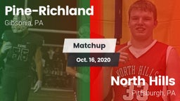 Matchup: Pine-Richland vs. North Hills  2020