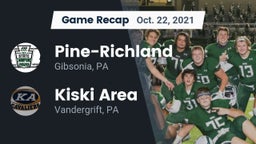 Recap: Pine-Richland  vs. Kiski Area  2021