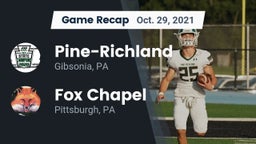 Recap: Pine-Richland  vs. Fox Chapel  2021