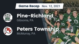 Recap: Pine-Richland  vs. Peters Township  2021
