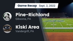 Recap: Pine-Richland  vs. Kiski Area  2022