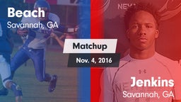 Matchup: Beach vs. Jenkins  2016