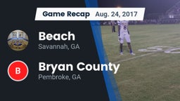 Recap: Beach  vs. Bryan County  2017
