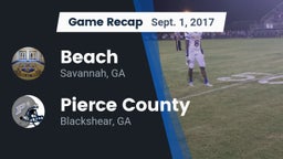 Recap: Beach  vs. Pierce County  2017