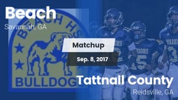 Matchup: Beach vs. Tattnall County  2017