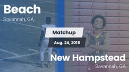Matchup: Beach vs. New Hampstead  2018