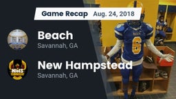 Recap: Beach  vs. New Hampstead  2018