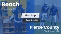 Matchup: Beach vs. Pierce County  2018