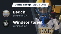 Recap: Beach  vs. Windsor Forest  2018