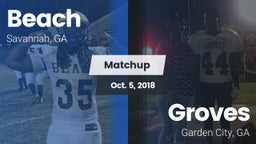 Matchup: Beach vs. Groves  2018