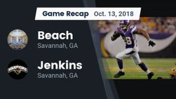 Recap: Beach  vs. Jenkins  2018