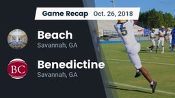 Recap: Beach  vs. Benedictine  2018