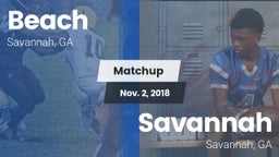 Matchup: Beach vs. Savannah  2018