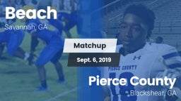 Matchup: Beach vs. Pierce County  2019