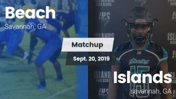 Matchup: Beach vs. Islands  2019